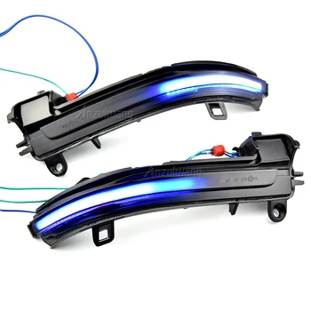 Dinamiškos Posūkio Signalo LED galinio vaizdo Veidrodis Indikatorius, Indikatorių Šviesos BMW 1 2 3 4 Serijos X1 F20 F21 F22 F30 F31 F34 F32 E84 i3