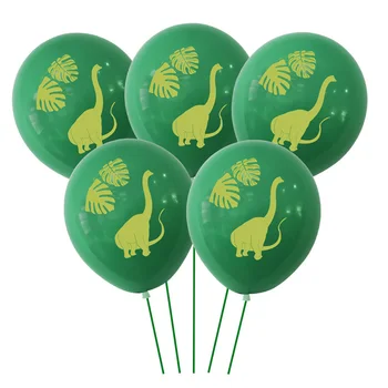 Dinozaurų Balionai Dino Džiunglėse-Laukinių Gyvūnų Šalies KRIOKIMAS Latekso Balionas Vaikams Gimtadienio Apdailos Skaičius Ballon Oro Kamuoliukus Globos