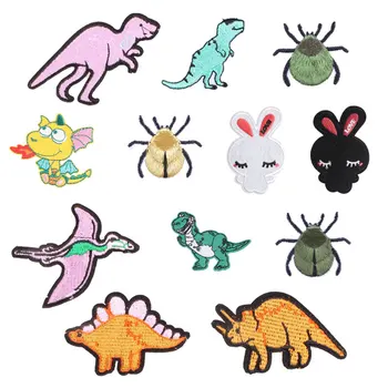 Dinozaurų Gyvūnų, Vabzdžių Geležies Lopai Drabužių 
