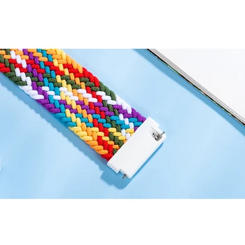 Dirželis Fitbit Versa 3 band elastingumą Apyrankė bracelete už fitbit Prasme Nailono Solo Linijos Watchband Pakeitimo Priedai