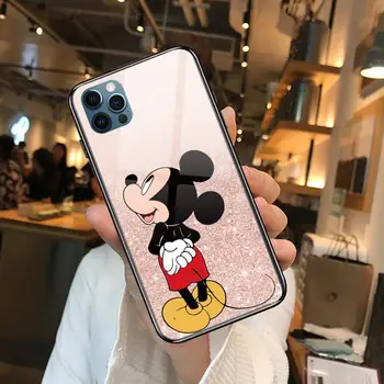 Disney Pelės Rožinė Mickey Anime Telefono dėklas dangtelis, Skirtas 