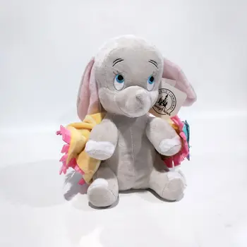 Disney Sėdi 25cm KŪDIKIŲ Dumbo Dramblys Pliušiniai Žaislai Iškamšos, Minkštos Lėlės, Vaikų dovanų