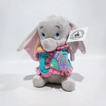 Disney Sėdi 25cm KŪDIKIŲ Dumbo Dramblys Pliušiniai Žaislai Iškamšos, Minkštos Lėlės, Vaikų dovanų