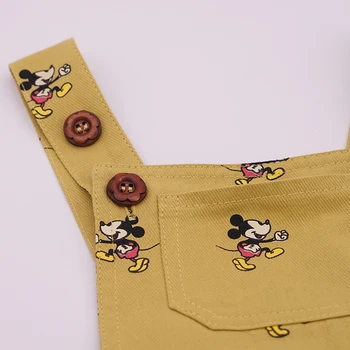 Disney Vasarą Kūdikis Suknelės Kūdikiams Mielos Mickey Mouse Naujagimiui Mergina Drabužių Rankovių Suspender Sijonas Kūdikių Princesė Suknelė