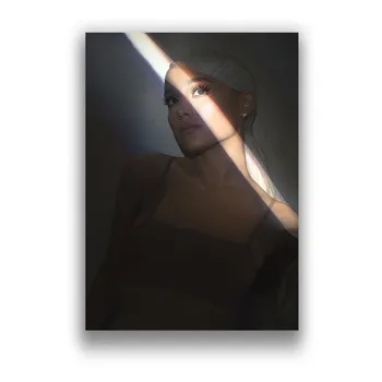 Drobė, tapyba Ariana Grande Seksualus Žvaigždė Dainininkė Grožio Drobės Plakatas Spaudinių Sienos Meno Tapybos Drobės Nuotraukų Kambarį Dekoro