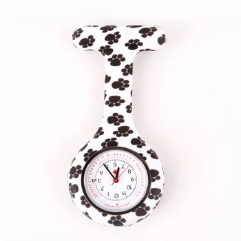 Drugelis Modelio Medicinos Laikrodžiai Fob Kišenėje Slaugytoja Laikrodžiai su Kalendoriaus Datos Silikono Gydytojas Laikrodis Ligoninės Dovanos