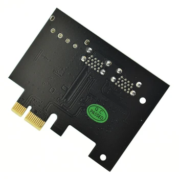 Dual Sluoksnių, 4 Uostų PCIE Riser Adapteris Valdybos PCI-E nuo 1 iki 4 Riser Card USB 3.0