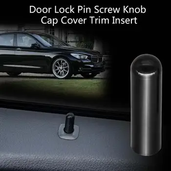 Durų Užrakinimo Mygtuką Pin Varžtas Rankenos Juodos spalvos BMW F10 F02 F07 E70 