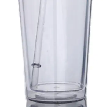 Dvigubo sluoksnio plastiko anti-plikymo vertus šiaudų taurės Premium Klasės Akrilo Dvigubo Sienelėmis plauti Indaplovėje Universalus