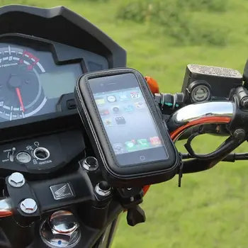 Dviračių Motociklų Telefono Turėtojas pagalba telefonu Moto Stovi Krepšys Iphone Xs 8 Plus SE S9 GPS Dviračio Laikiklis Vandeniui atsparus Dangtis