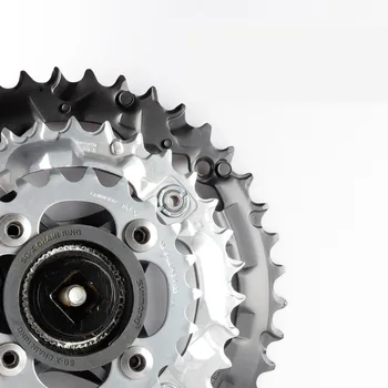 Dėl Shimano ALIVIO FC-M410 mtb kalnų dviračių suku 24 greitis hollowtech crankset 170mm 42T chainwheel BB73 13mm Dviračių Dalys