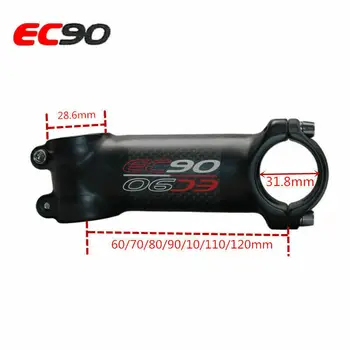 EC90 Anglies kamieninių 31.8 mm Ultralight dviratį Kamieninių 6/17 laipsnį Dviračių Stiebai, Aliuminio Rankenos kyla 6/17 laipsnį Kelių MTB dalys