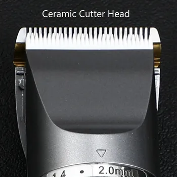 Elektriniai Plaukų Clipper Vyrų Įkraunamas LED Maitinimo Ekranas Plaukų Žoliapjovės Profesionalus Kirpėjas Belaidžius Plaukų Pjovimo Staklės Rinkinys