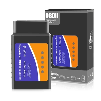 ELM327 Wifi V1.5 PIC18F25K80 Chip Kodas Skaitytojas ELM 327 OBD 2 Auto Scanner, skirtų 