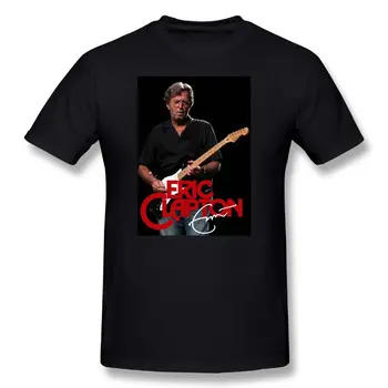 Eric Clapton T-Shirt Vyrai 3d Spausdinimo Eric Clapton Vyrų Marškinėliai Spausdinti Music Tee Marškinėliai Atsitiktinis Vasaros trumpomis Rankovėmis Viršuje Tee Plius Dydis