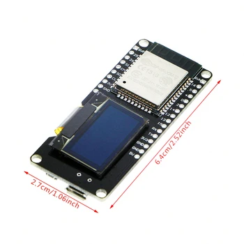 ESP32 OLED už Wemos WiFi Modulis, Bluetooth Dvigubos ESP-32 ESP-32S ESP8266 OLED Už Arduino