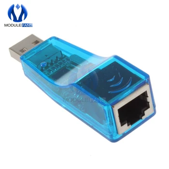 Ethernet 10/100Mbps Tinklas, Kortelės Adapteris USB 2.0 Prie LAN RJ45 Už Win7 Už Win8, Skirta 