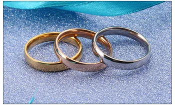 Europos ir Amerikos mados nerūdijančio plieno žiedas vyriški titano plieno paprasta uodega žiedas žiedas papuošalai