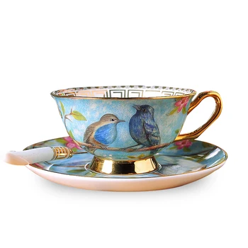 Europos stiliaus atkurti senovės porceliano kavos puodelio patiekalas tinka Britų keramikos phnom penh popietę arbatos puodeliai kavos puodeliai