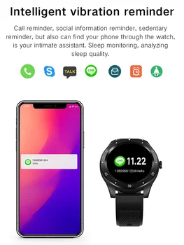 FIOMI S6 Smart Žiūrėti Visą Touch Fitness Tracker Kraujo Spaudimas Smart Laikrodis GT2 Vyrai Moterys Smartwatch 