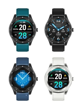 FIOMI S6 Smart Žiūrėti Visą Touch Fitness Tracker Kraujo Spaudimas Smart Laikrodis GT2 Vyrai Moterys Smartwatch 