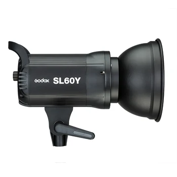 Foto Studija Godox SL-60Y CRI 95+ LED Vaizdo Šviesos SL60Y Geltona 3300K Versija 60WS Bowens Mount + Nuotolinio valdymo pultelis + Reflektorius