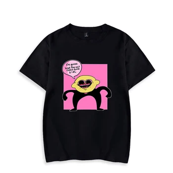 Funkin Citrinų Velnias penktadienio Naktį Spaudinių T-marškinėliai Moterims/Vyrams Vasaros trumpomis Rankovėmis Tshirts Atsitiktinis Streetwear Harajuku T shirts