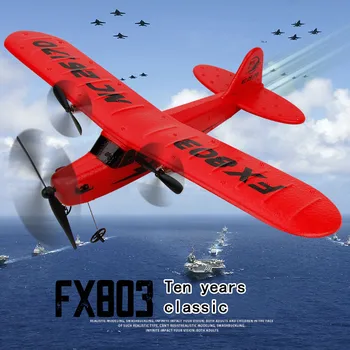 FX 803 ELP Elektros RC Lėktuvo Orlaivių RTF Putų Fiksuoto Sparno Nuotolinio Valdymo pultas RC Plokštumos Sklandytuvas Drone Lauko Žaislus Vaikams