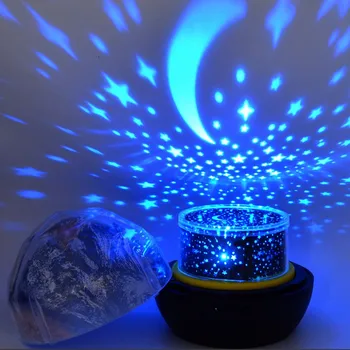 Galaxy projektorius Naktį, Šviesos, Žvaigždėtas Dangus Planetos Magija namų planetariumas Visatos LED Spalvinga Pasukti Mirksi Star kids lemputė dovanų