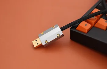 Geekcable Rankų darbo Individualų Mechaninė Klaviatūros Kabelio GMK Tik Anglies Keycap Kelis Sąsajos Tipas-c Micro Mini USB