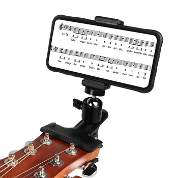 Gitara Headstock Įrašą Mount For SmartPhones & Daugelis Fotoaparatų,Arti Namų