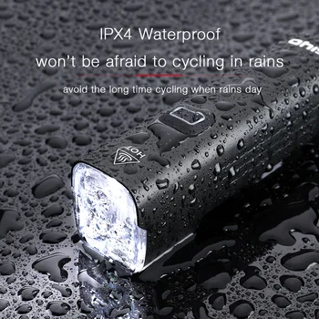 GIYO 4800 mAh Aliuminio Ultralight Dviračio Žibintuvėlis Šviesos MTB Priekinis Žibintas Rainproof USB Įkrovimo Dviračio Šviesos