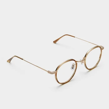 GM Apvalūs akiniai moterys vyrai Optinių Rėmelių ŠVELNUS yeti Retro Akiniai Recepto akinius Vyrams, Moterims