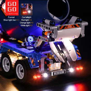 GOGOMOC Prekės LED Šviesos Iki Rinkinys Lego 42112 Maišytuvą (Tik Šviesos Nėra Modelį )