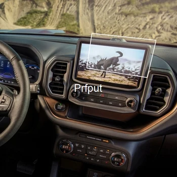 Grūdintojo stiklo apsauginė plėvelė Ford Bronco Sporto 2021 2022 Automobilių GPS navigacijos kino ekranu Anti-scratch Plėvele Priedai