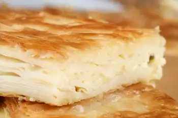 Gulluoglu Sūrio Pyragas Dašiai (Peynirli Su böreği), Šviežiai Pagamintų
