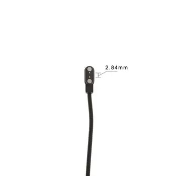 H7JA 80cm Magnetinio USB Mokestis Įkrovimo Kabelis Laido Smart Žiūrėti su Magnetinę Plug 2.84 mm