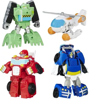 Hasbro Transformers Gelbėjimo Robotus Griffin Roko Gelbėjimo Komandos Veiksmų Skaičius, Žaislai 18CM ABS Surinkimo Transformatorius Robotas Gimtadienio Dovana