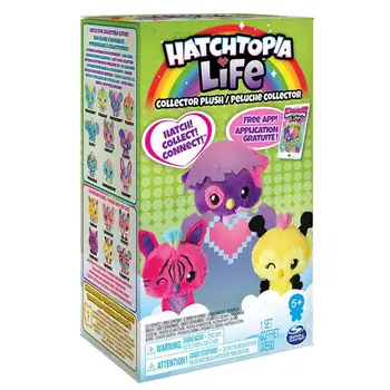 Hatchimals Hatchtopia Life 2 Pack 2 Cm Didelis Pliušinis Žaislas, su Interaktyvių Žaidimų, Anime Pav Kolekcines Nuostabai, Vaikas, Žaislų, Dovanų