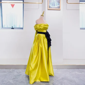 Haute Couture Aukso Vakarinę Suknelę 2021 Dėmių Juoda Blet Plius Dydžio Elegantiškas Oficialią Šalies Chalatai Ypatinga Proga Chalatas De Soiree