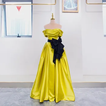Haute Couture Aukso Vakarinę Suknelę 2021 Dėmių Juoda Blet Plius Dydžio Elegantiškas Oficialią Šalies Chalatai Ypatinga Proga Chalatas De Soiree