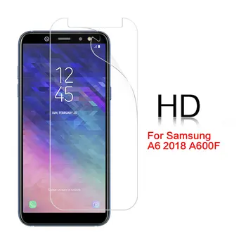 HD Aišku, Blizgi Plėvelė Samsung A6 A8 A9 Star Lite Plius 2018 Amp Premjero Core 2 C8 C9 Pro 9 Pastaba Apie 6 Matinė Plėvelė Anti-Glare