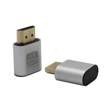 HDMI suderinamus Virtualus Ekranas 4K HDMI DDC EDID Manekeno Plug EDID Ekrane Virtualus Plug Emuliatorius Adapteris Bitcoin Mining