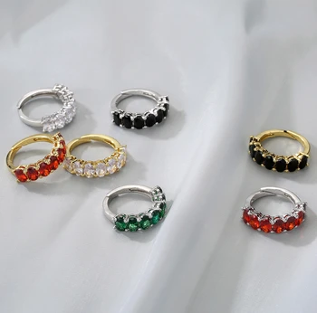 HECHENG,Spalvinga CZ Žiedai,Multi-Color Crystal Moterų Žiedas ,Mados Dalyvavimas Vestuves Dovana