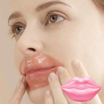 HEMEIEL Miega Lūpų Kaukė, Balzamas Crystal Collagen Drėkinamasis Lūpų Nekaunīgi Pašalinti Linija Raukšlių, Dėmių Drėkinamasis Lūpų Priežiūra