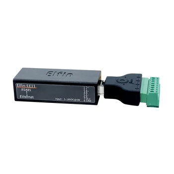 HF Elfin EE11 MINI RS485 serijos serverio Ethernet Modbus TCP HTTP RJ45 keitiklis su embedded web server