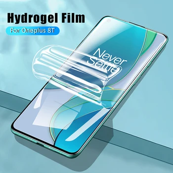 Hidrogelio filmas oneplus 8T Screen protector, stiklo oneplus 8T 8 T oneplus8 T vienas plus8T Nord N10 N100 apsauginės plėvelės