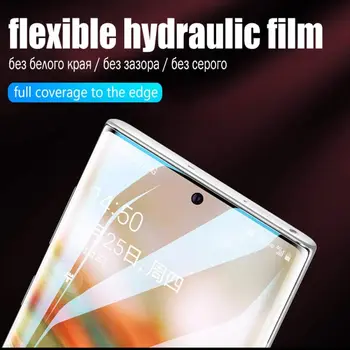 Hidrogelio Plėvelės Samsung Galaxy S10 S20 S8 S9 Plus Note20 10 Screen Protector For Samsung A50 A51 A70 A71 Priekinis Filmas