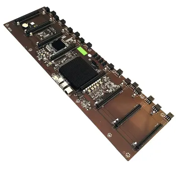 HM65 Chip 8 Kortelės Lizdas BTC Visi Kietojo Kondensatorius Multi vaizdo plokštė Kasybos Plokštė Parama 1660 / 2070 / 3090 / Rx580