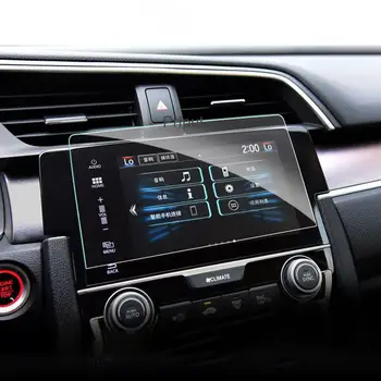 Honda civic 10 2016 2017 2018 2019 2020 Stiklo Automobilių Navigacijos LCD Touch Screen Protector Ekrano Plėvelė Anti Nulio